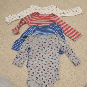 Set Of 4 Long Sleeve Bodysuits
